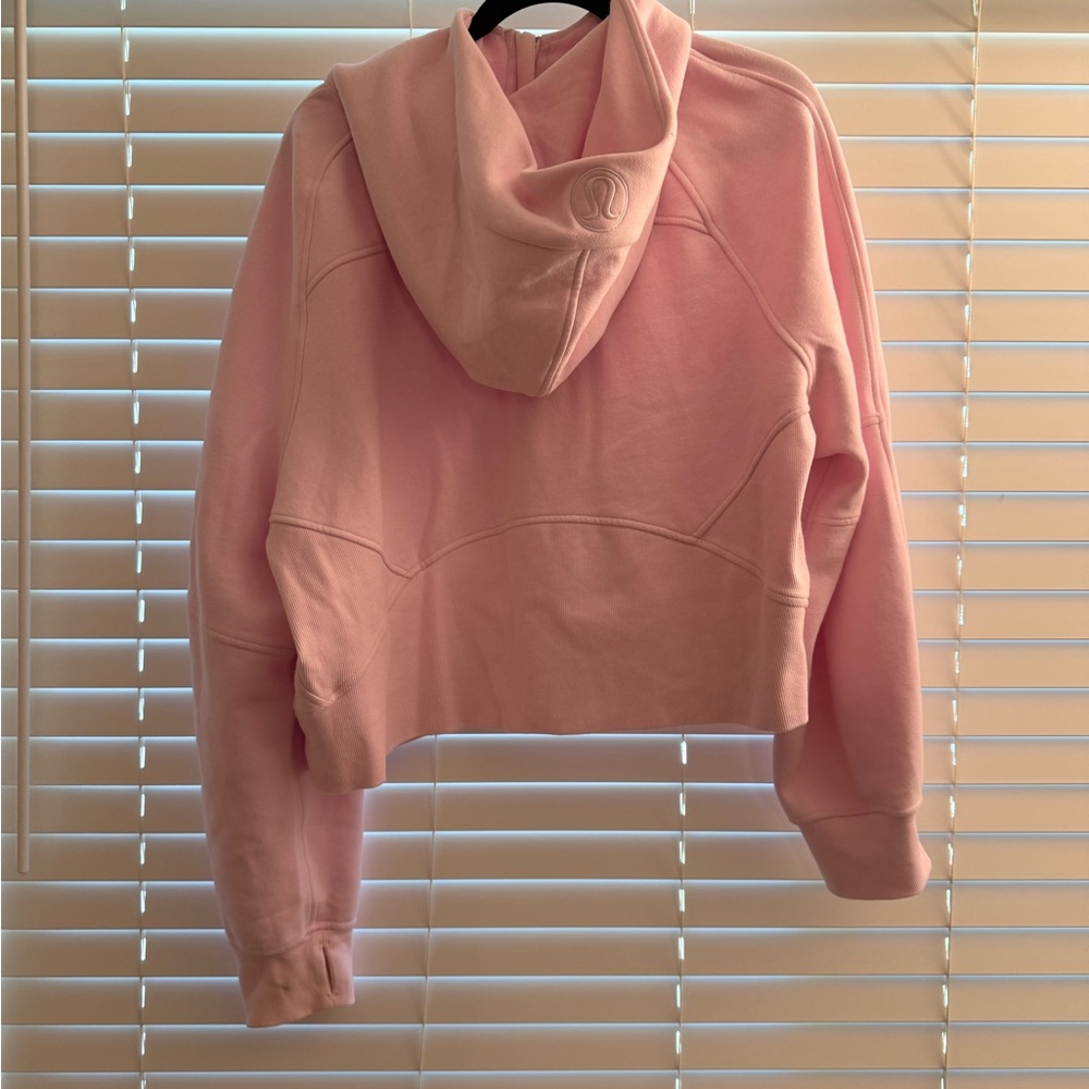 Lululemon Athletica Scuba Light Pink Cropped Sweatshirt - Picture 2 of 6